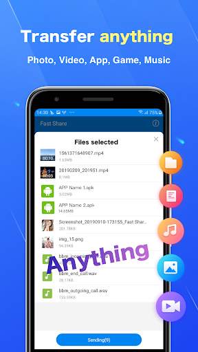 Fast Share - File transfer and free Wi-Fi 4 تصوير الشاشة