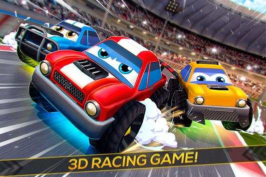 Cartoon Crash Cars Racing screenshot 1