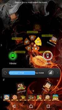TSF Shell Theme Flames II 9 تصوير الشاشة