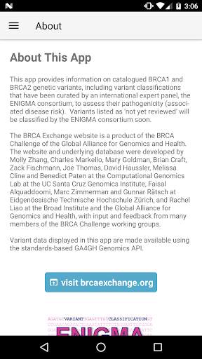 BRCA Exchange screenshot 8