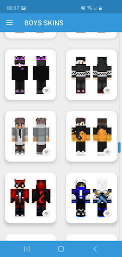 Boys Skins for Minecraft PE screenshot 13