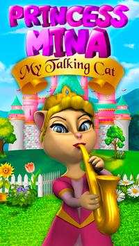 Princess Mina - My Talking Cat screenshot 1