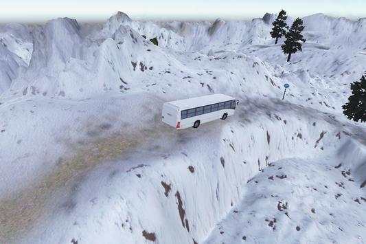 3D Snow Bus Drive screenshot 4