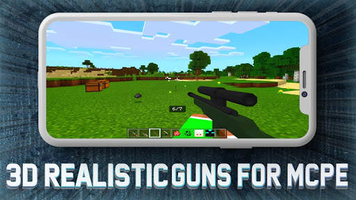 Actual Guns [ Update ] For Minecraft PE screenshot 1