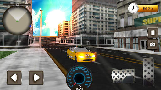 Crazy Taxi Driving Sim 3D 2019 screenshot 5