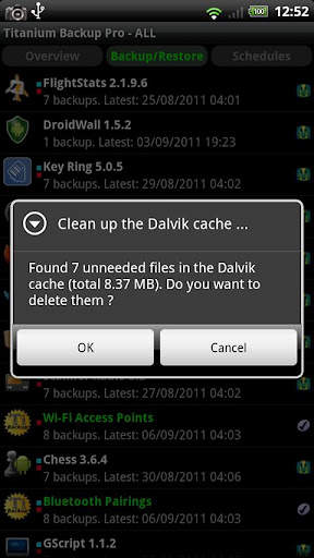 Titanium Backup PRO Key (root  screenshot 3
