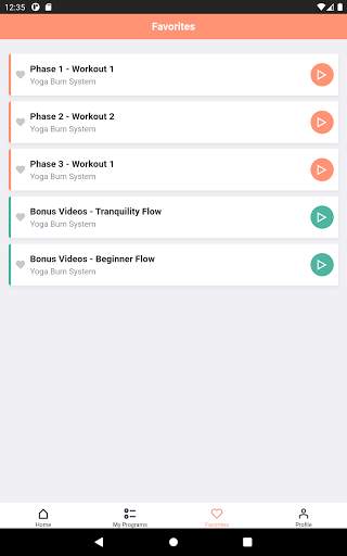 Yoga Burn App 9 تصوير الشاشة