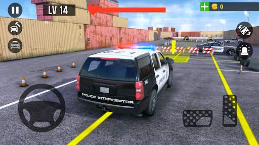 Police Car Parking Real Car स्क्रीनशॉट 5