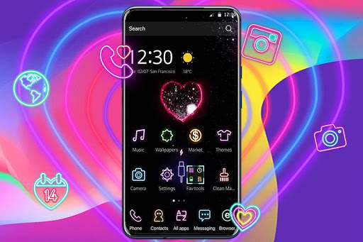Charging Love 3D Live Theme screenshot 3