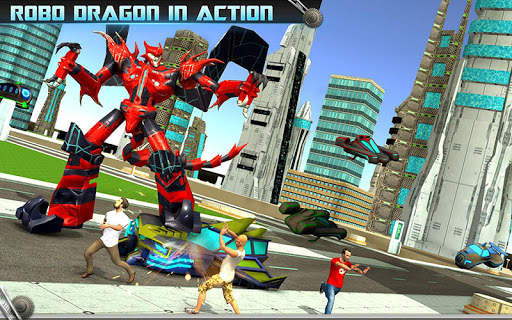 Incredible Dragon Robot 3D screenshot 11