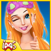Princess Doll PJ Party Salon icon