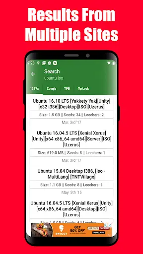 Torrentvilla Lite : A Torrent Downloader скриншот 3