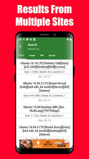 Torrentvilla Lite : A Torrent Downloader screenshot 3