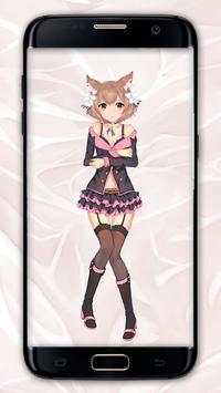 Sexy pink girl live wallpaper screenshot 3