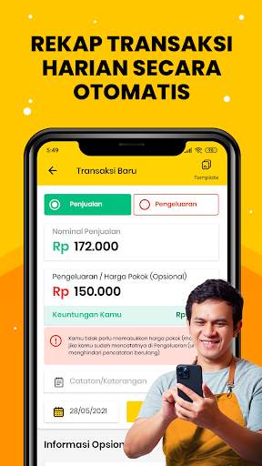 BukuKas - Catatan Kas Digital screenshot 1