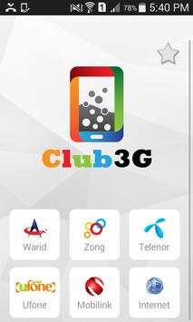 Club3G Packages & Wifi Devices screenshot 1