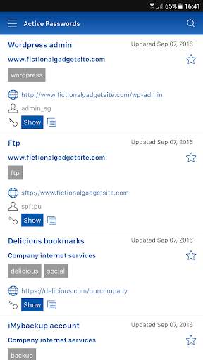 Team Password Manager Mobile screenshot 1