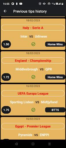 Daily Betting Tips screenshot 3