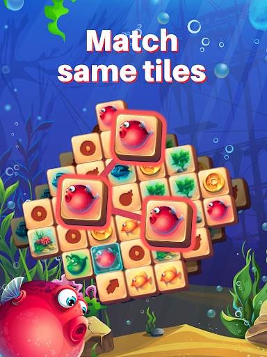 Fish Tiles: mahjong match game screenshot 7