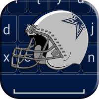 keyboard for Dallas Cowboys fans logo