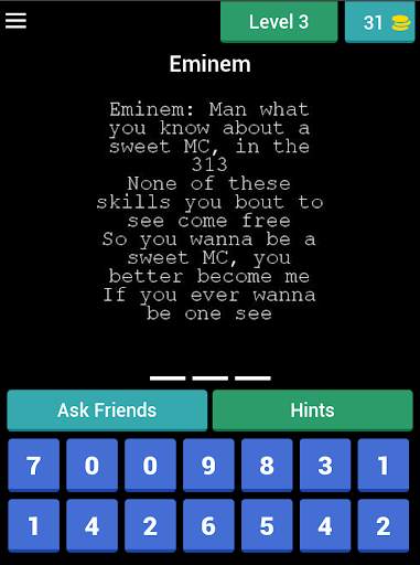 Guess the song - Eminem screenshot 11