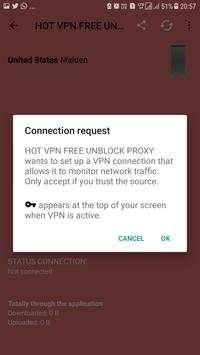 HOT VPN Free - Unblock Proxy Unlimited screenshot 4