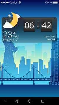 Weather & Clock Widget-Apollo screenshot 1