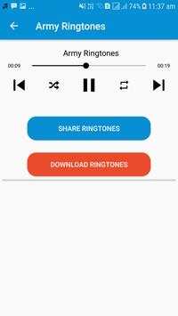 Army ringtones: Military ringtones 1 تصوير الشاشة