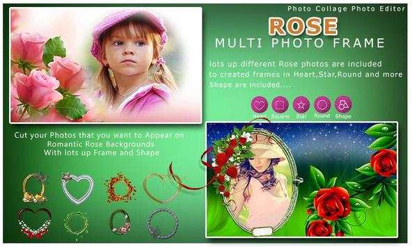 Rose Dual Photo Frame скриншот 4