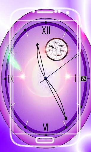 Clock live wallpaper screenshot 4