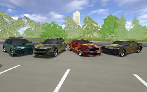Captain Law City Car Parking स्क्रीनशॉट 1