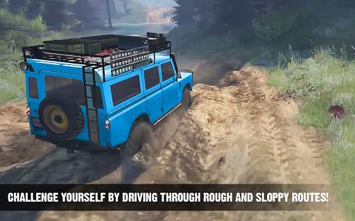 Offroad Cruiser Tough Driving 4x4 Simulation Game screenshot 3