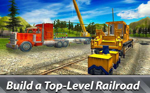 Railroad Building Simulator - build railroads! screenshot 1