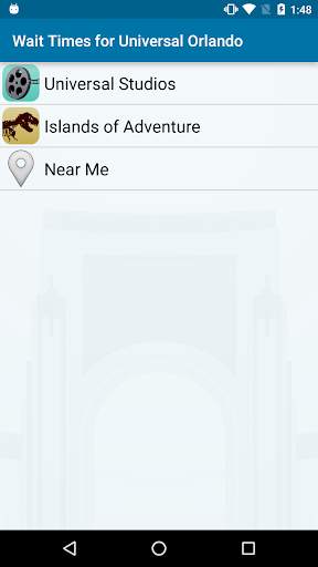 Wait Times Universal Orlando screenshot 2