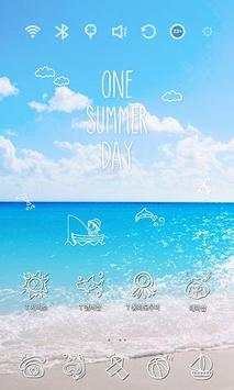 One Summer Day Launcher Theme screenshot 3