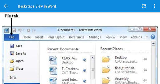 Learn Word 2010 screenshot 13
