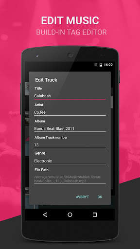 BlackPlayer Music Player screenshot 6
