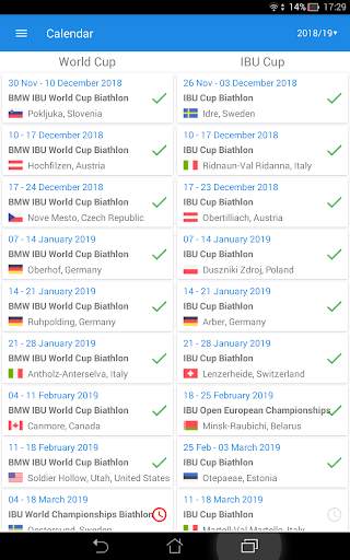 Biathlon Live Results 2022/23 screenshot 7