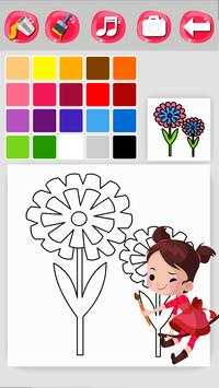 Flower Coloring Game screenshot 4