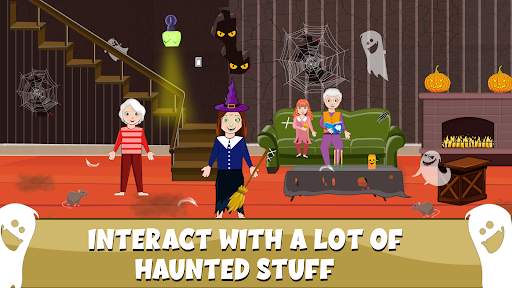 Pretend My Granny Horror Town: Haunted House Games screenshot 1