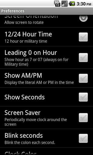 Desk Clock screenshot 2
