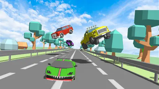 Cartoon Car Game 2020 🚘 New Cartoon Motu Game screenshot 4