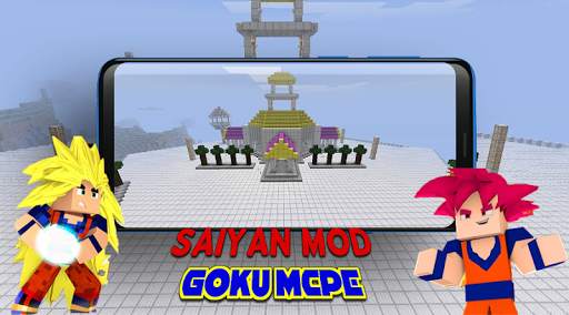 Saiyan Mod Goku for Minecraft screenshot 2