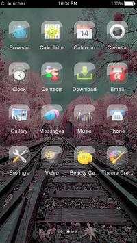 Pink Trees Theme CLauncher screenshot 2