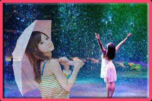 Rain Photo Frame screenshot 1