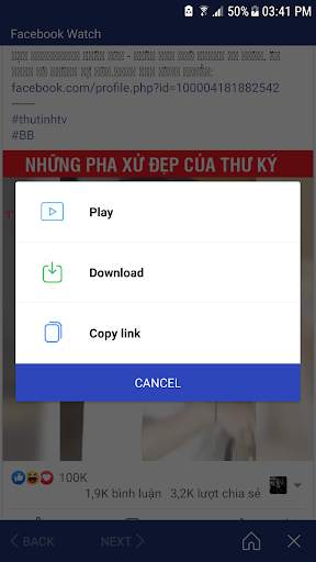 Video Downloader for Facebook screenshot 2