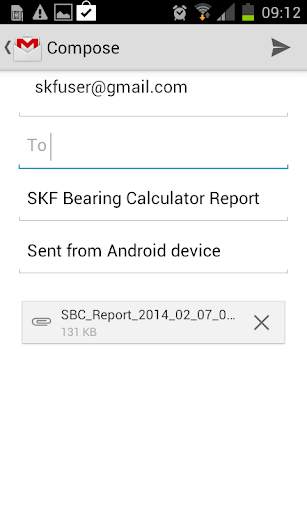 SKF Bearing Calculator screenshot 1