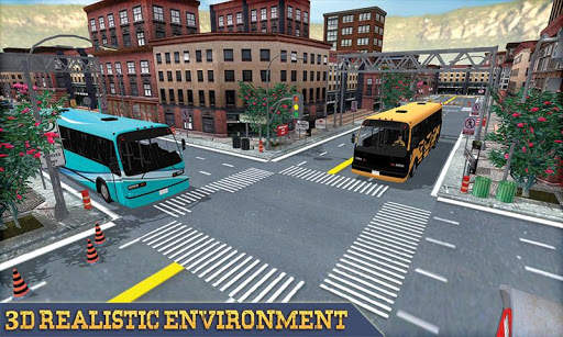 Simulator bas Amerika Syarikat: permainan bas screenshot 4