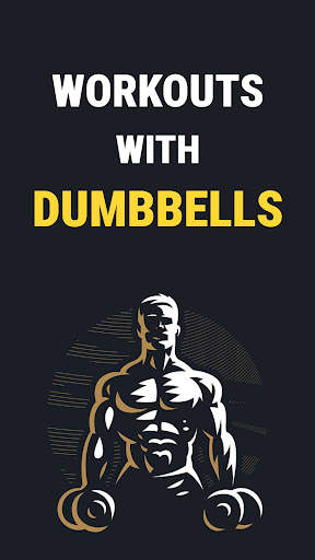 Home workouts with dumbbells screenshot 1