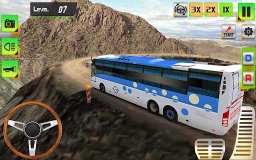 Euro Bus Driving Offroad Bus screenshot 4